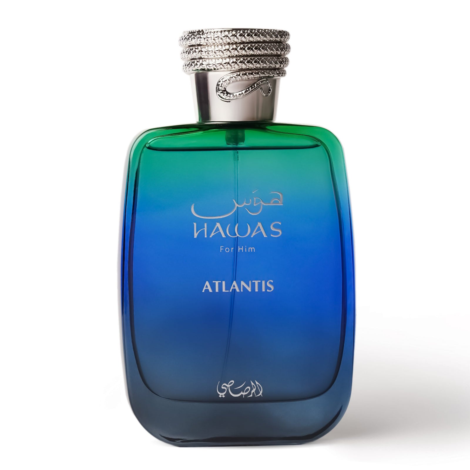 Rasasi Hawas Atlantis EDP 100 ml rohekassinine parfüümipudel