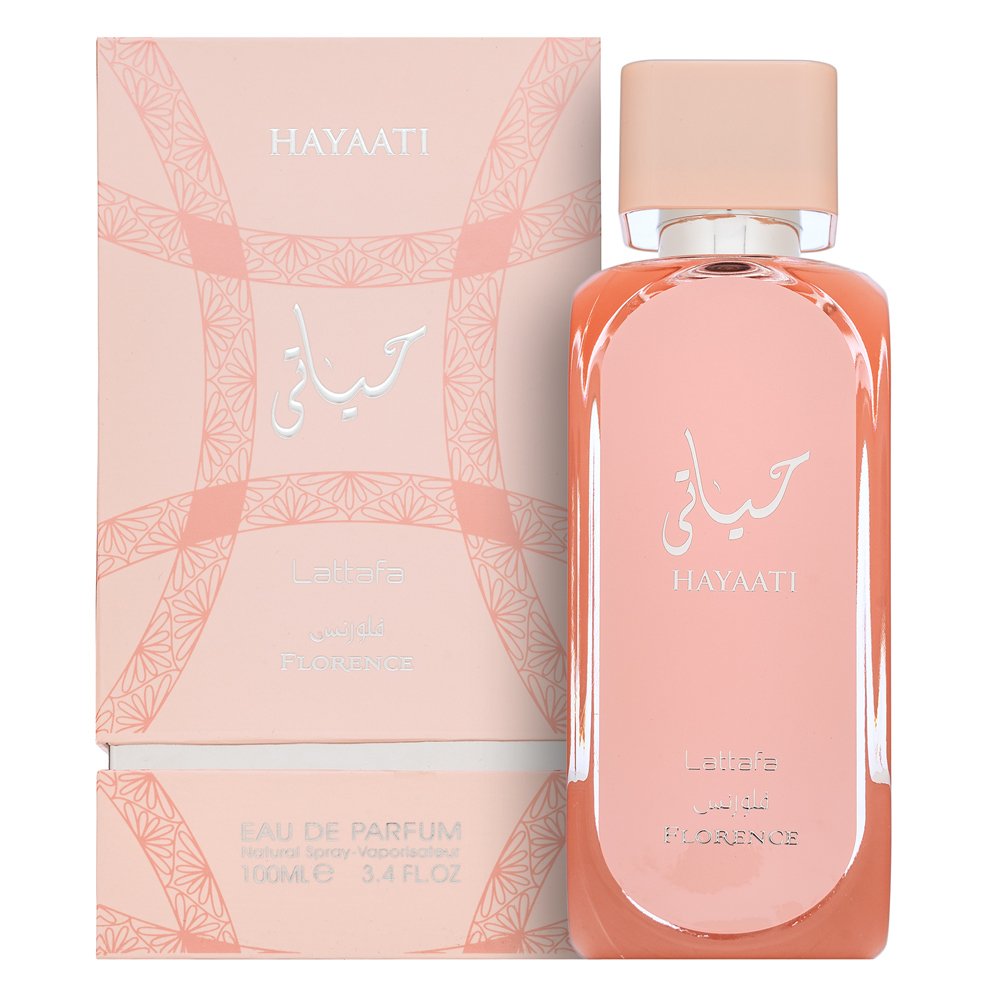 Lattafa Hayaati Florence EDP 100 ml buteliukas su dėžute
