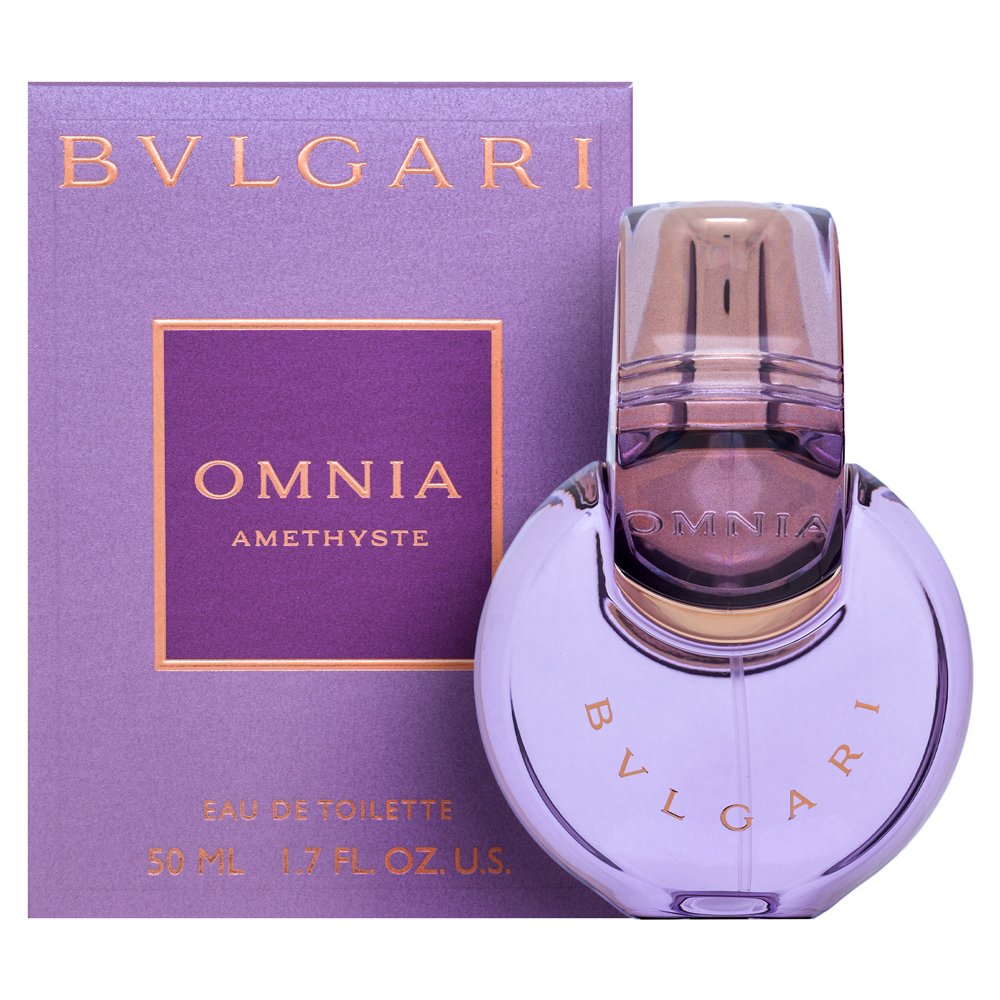 Bvlgari Omnia Amethyste EDT 50 ml buteliukas su dėžute