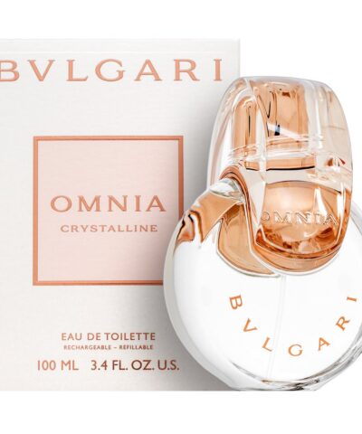 Bvlgari Omnia Crystalline EDT 100 ml Refillable – pudel karbiga