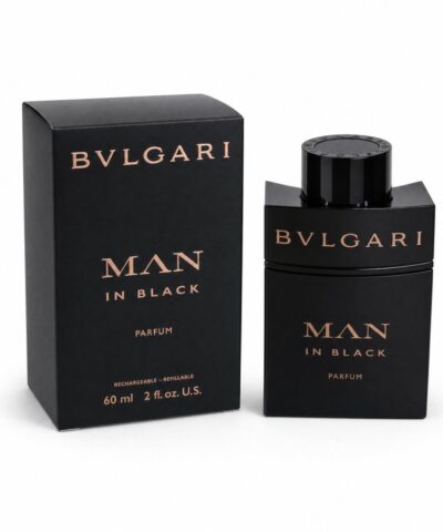 Bvlgari Man In Black Parfum 60 ml Refillable – pudel karbiga
