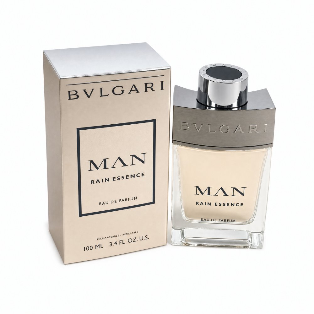 Bvlgari Man Rain Essence EDP 100 ml Refillable – pudel karbiga