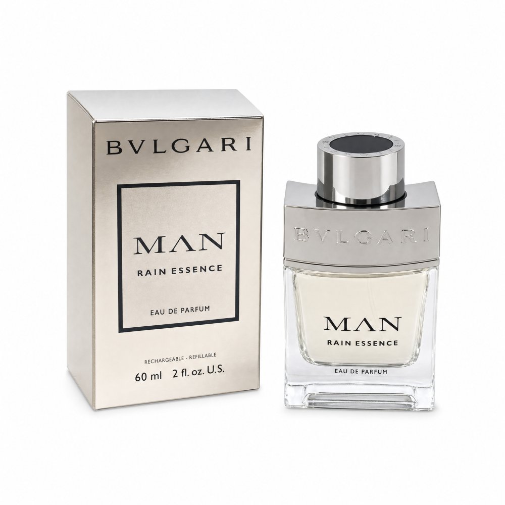 Bvlgari Man Rain Essence EDP 60 ml Refillable – pudel karbiga