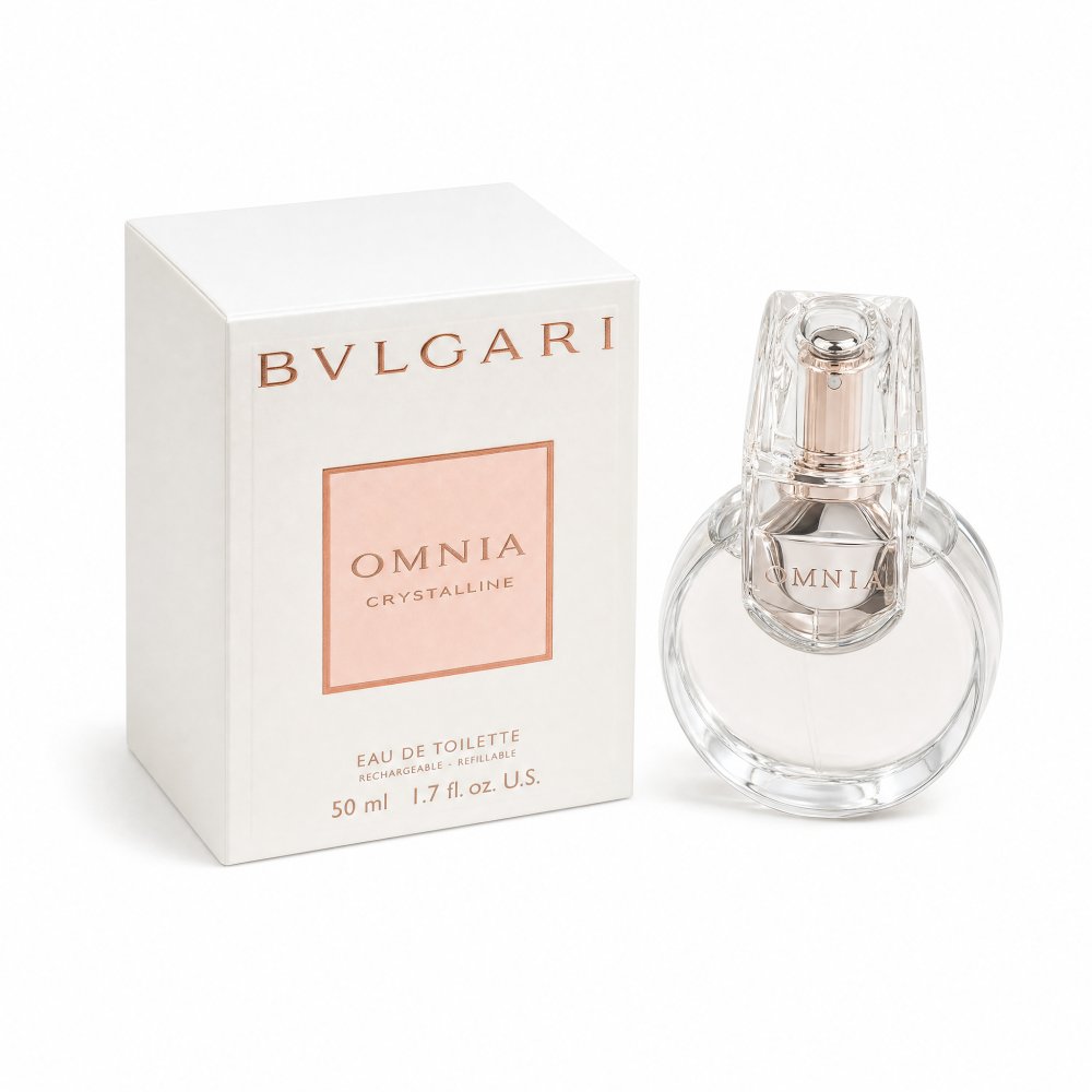Bvlgari Omnia Crystalline EDT 50 ml Refillable – pudel karbiga