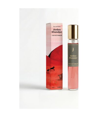 Une Nuit Nomade Ambre Khandjar Eau de Parfum 25 ml — kelioninis purkštukas su dėžute