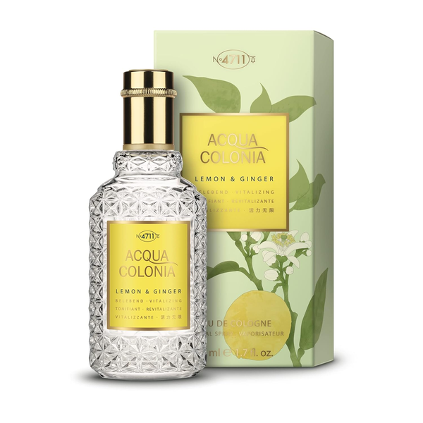 4711 Acqua Colonia Lemon & Ginger Eau de Cologne 50 ml parfüümipudel