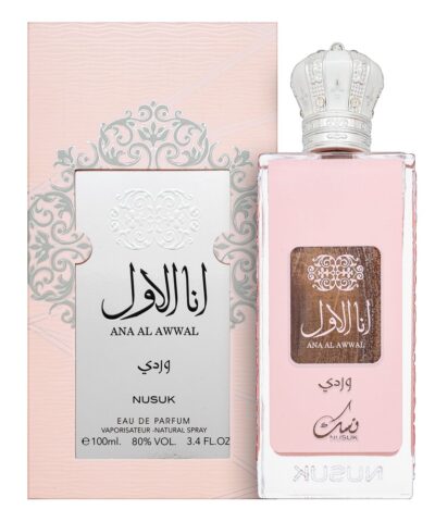 Nusuk Ana Al Awwal Wardi EDP 100 ml buteliukas su dėžute