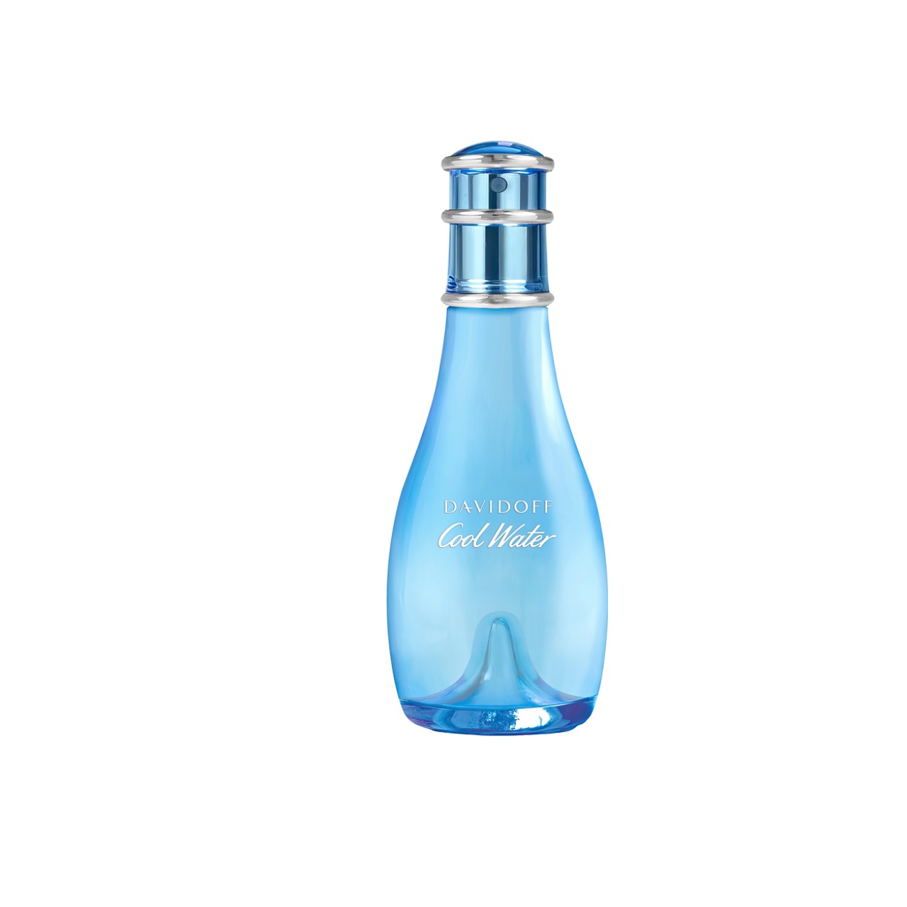 Davidoff Cool Water Woman Eau de Toilette 50 ml šviesiai mėlynas buteliukas