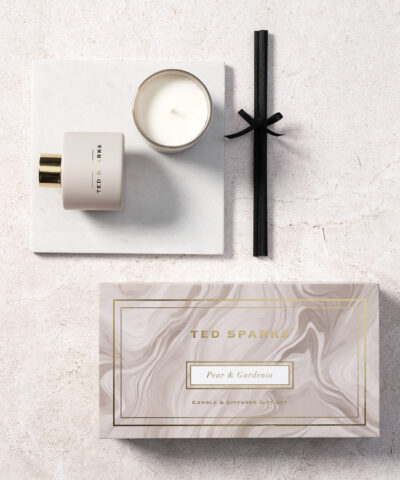 TED SPARKS PEAR & GARDENIA komplekt