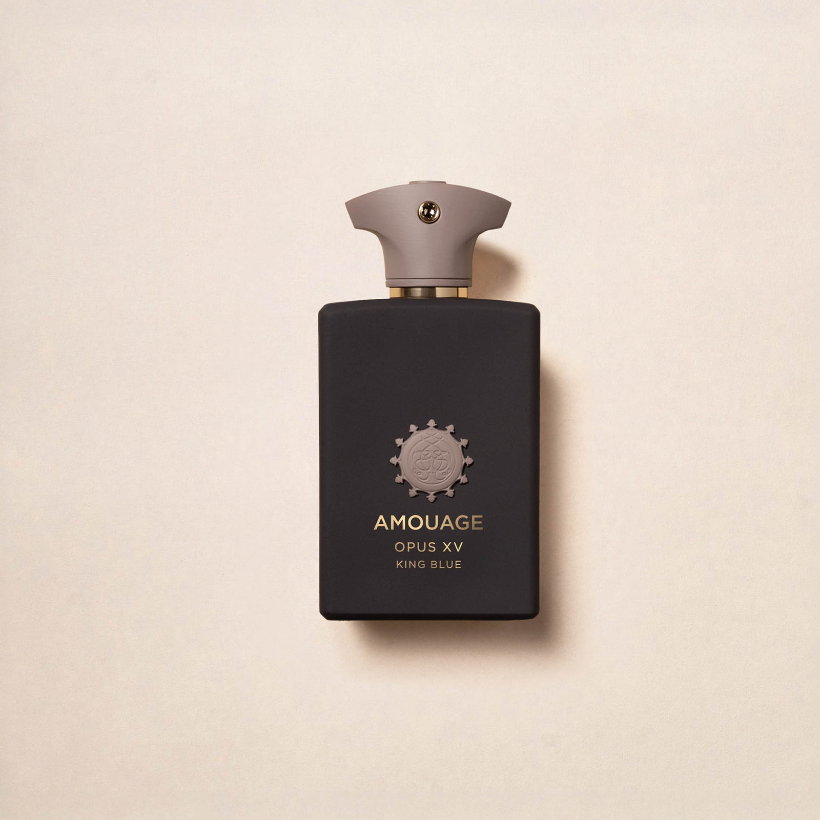 Amouage Opus XV King Blue EDP 100 ml juodas buteliukas su pilku dangteliu