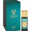 Gritti Super Nova Extrait de Parfum 100 ml žalia dėžutė ir buteliukas ant balto fono