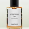 Emil Élise Whispering Fire Eau de Parfum 100 ml, merevaigukarva pudel musta korgiga