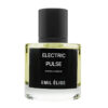 Emil Élise Electric Pulse Extrait de Parfum 50 ml buteliukas su juoda etikete ant balto fono