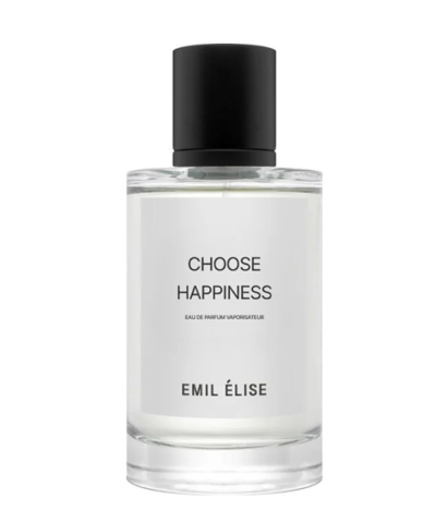 Emil Élise Choose Happiness Eau de Parfum 100 ml skaidrus buteliukas juodu dangteliu