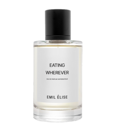 Emil Élise Eating Wherever Eau de Parfum 100 ml skaidrus buteliukas juodu dangteliu