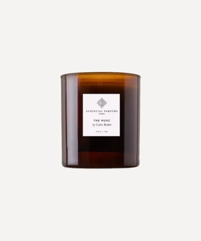 Essential Parfums The Musc lõhnaküünal 270 g, pruuni klaasi purk