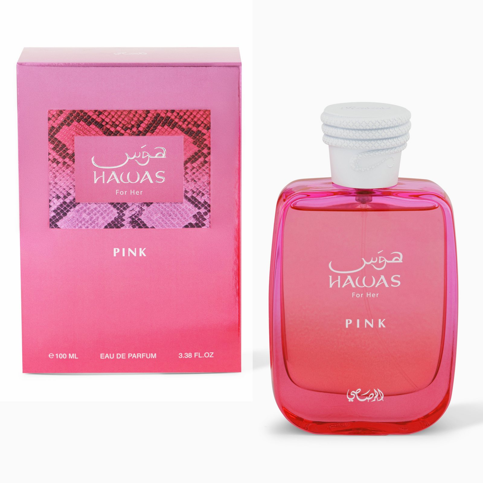 Rasasi Hawas Pink EDP 100 ml roosa parfüümipudel