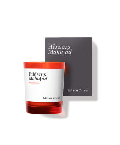Maison Crivelli Hibiscus Mahajád lõhnaküünal 190 g pakendiga