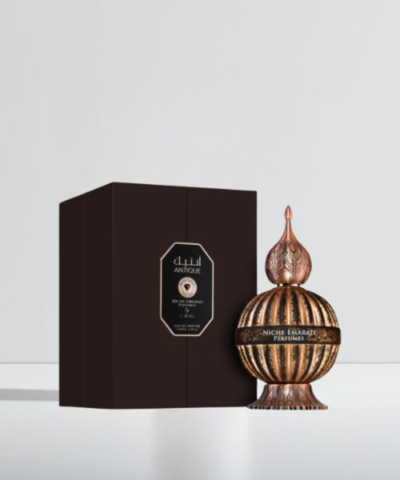 Lattafa Niche Emarati Antique EDP 100 ml kvepalų buteliukas