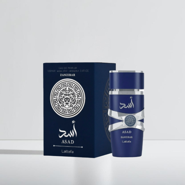 Lattafa Asad Zanzibar EDP 100 ml kvepalų buteliukas