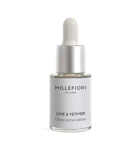 Millefiori Milano Fragrance Soluble in Water Lime & Vetiver 15 ml