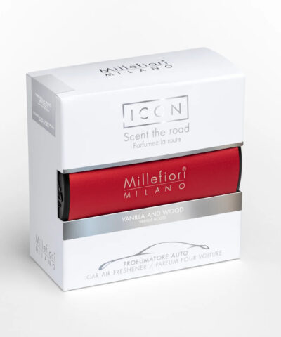 Millefiori Milano Icon Car Air Freshener Vanilla & Wood Classic