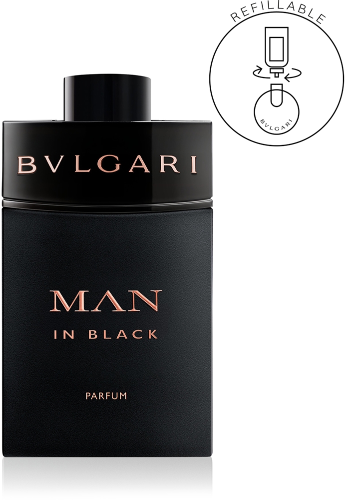 Bvlgari Man In Black Parfum 150 ml Refillable – parfüümipudel