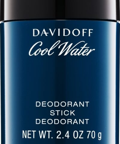 Davidoff Cool Water Man pieštukinis dezodorantas 75 ml tamsiai mėlyna pakuotė