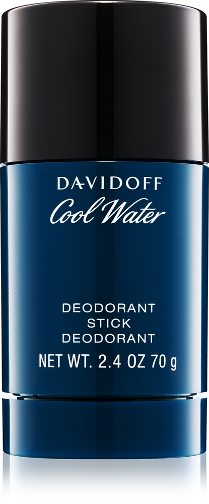 Davidoff Cool Water Man pieštukinis dezodorantas 75 ml tamsiai mėlyna pakuotė