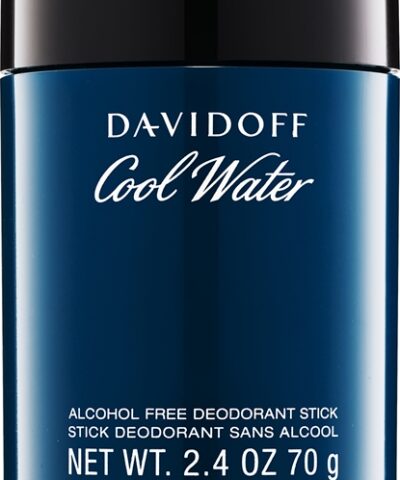 Davidoff Cool Water Man švelnus dezodorantas be alkoholio 75 ml tamsiai mėlyna pakuotė