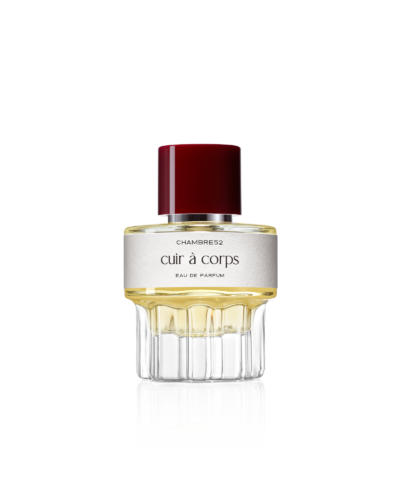 Chambre52 Cuir à Corps Eau de Parfum 52 ml, briaunuotas stiklo buteliukas su gintariniu skysčiu