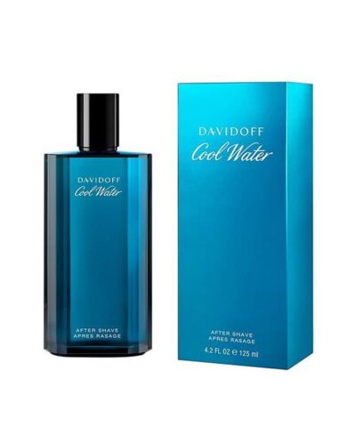 Davidoff Cool Water Man po skutimosi losjoon 125 ml, sinine pudel pakendiga