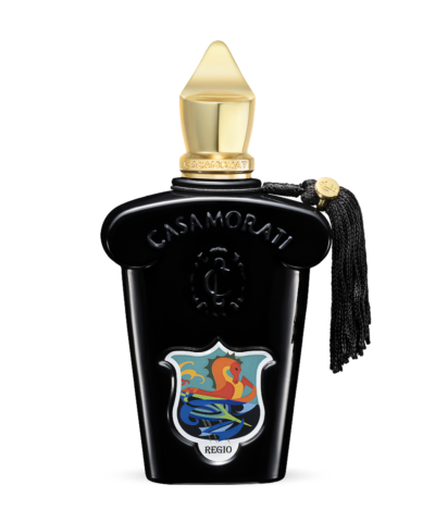 Xerjoff Casamorati Regio Eau de Parfum 100 ml, Casamorati buteliukas su auksiniu dangteliu