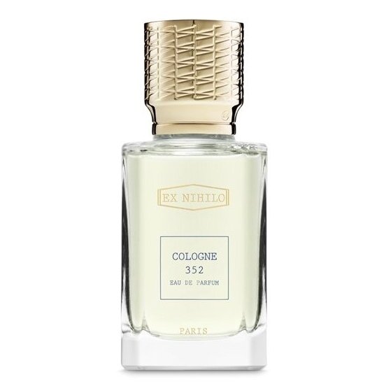 Ex Nihilo Cologne 352 Eau de Parfum 100 ml skaidrus buteliukas su auksiniu dangteliu