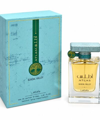 Lattafa Atlas Glacial Valley EDP 55 ml kvepalų buteliukas