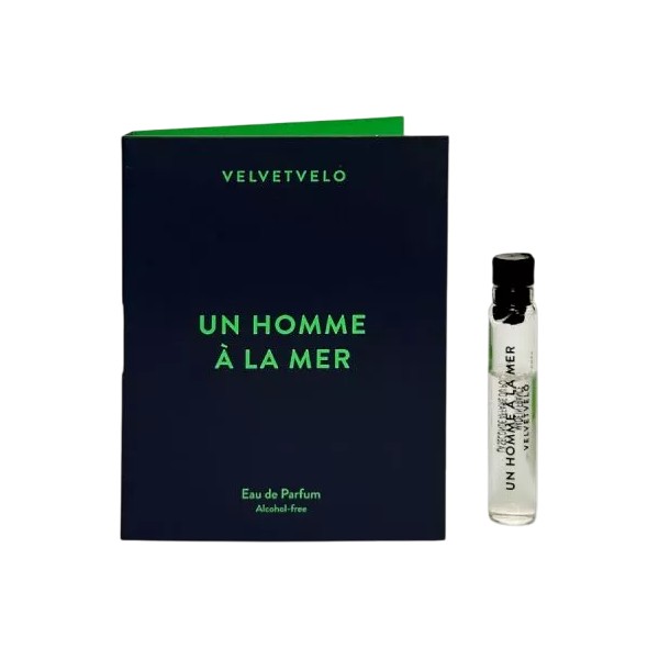 Velvetvelo Un Homme A La Mer EDP 1.5 ml mėginėlis kvepalų buteliukas