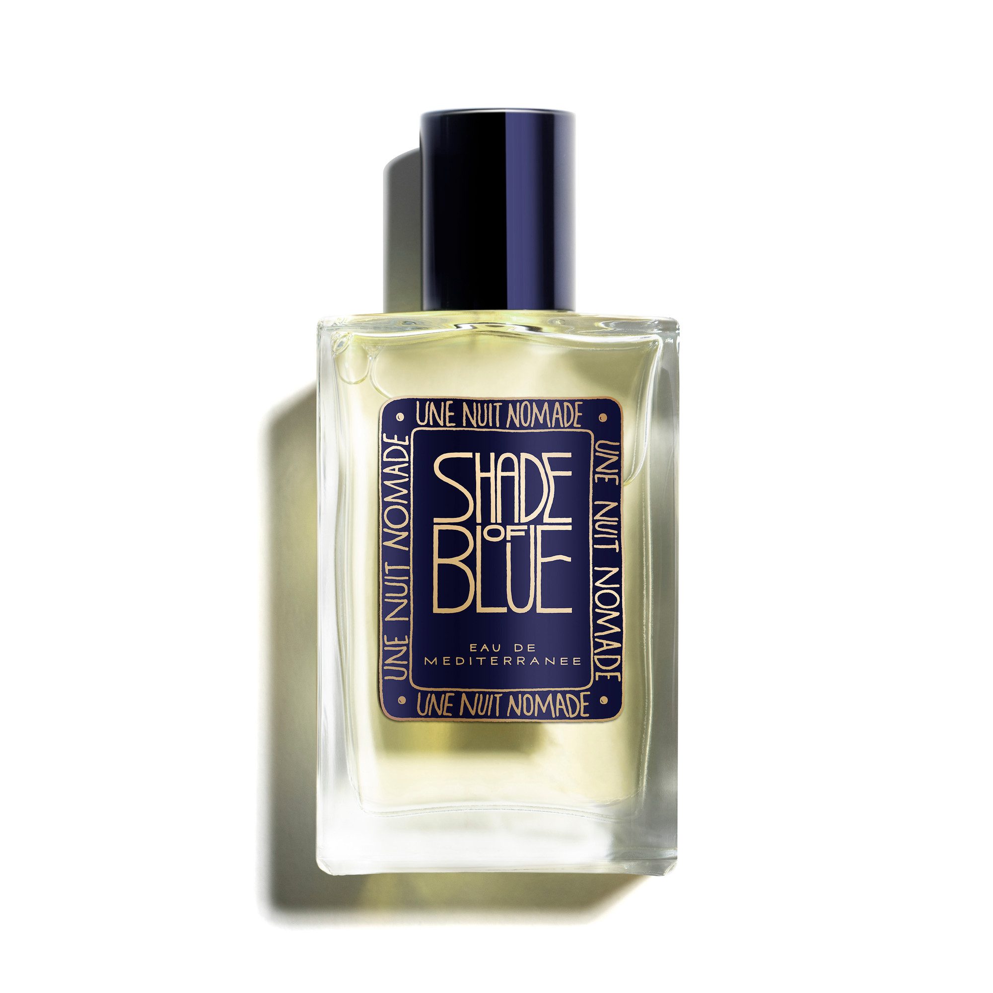 Une Nuit Nomade Shade of Blue Eau de Parfum 50 ml skaidrus buteliukas su mėlyna etikete