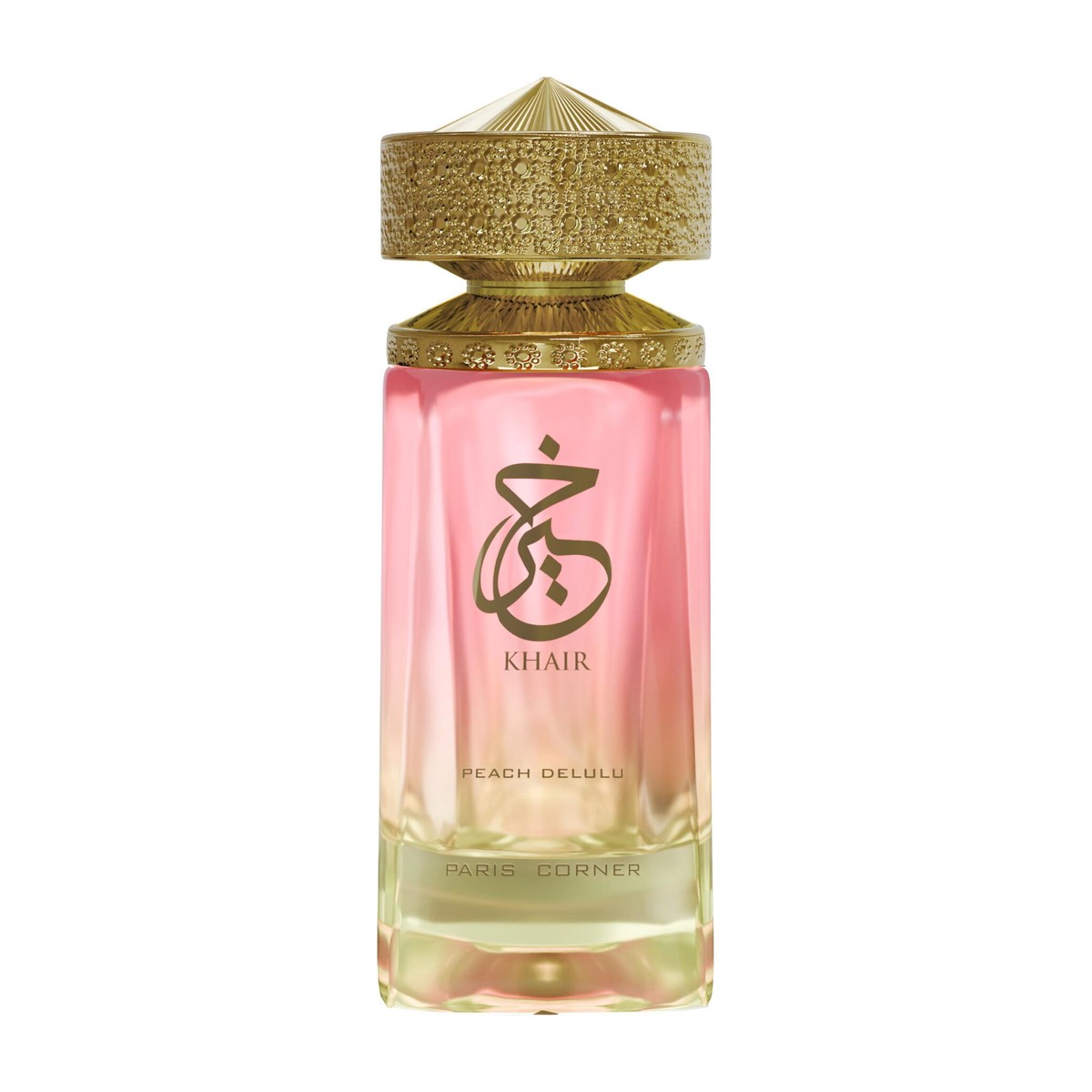 Paris Corner Khair Peach Delulu EDP 100 ml kvepalų buteliukas