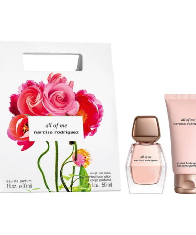 Komplekt Narciso Rodriguez: All Of Me EDP Naistele 30 ml + All Of Me Hydrating Body Lotion 50 ml