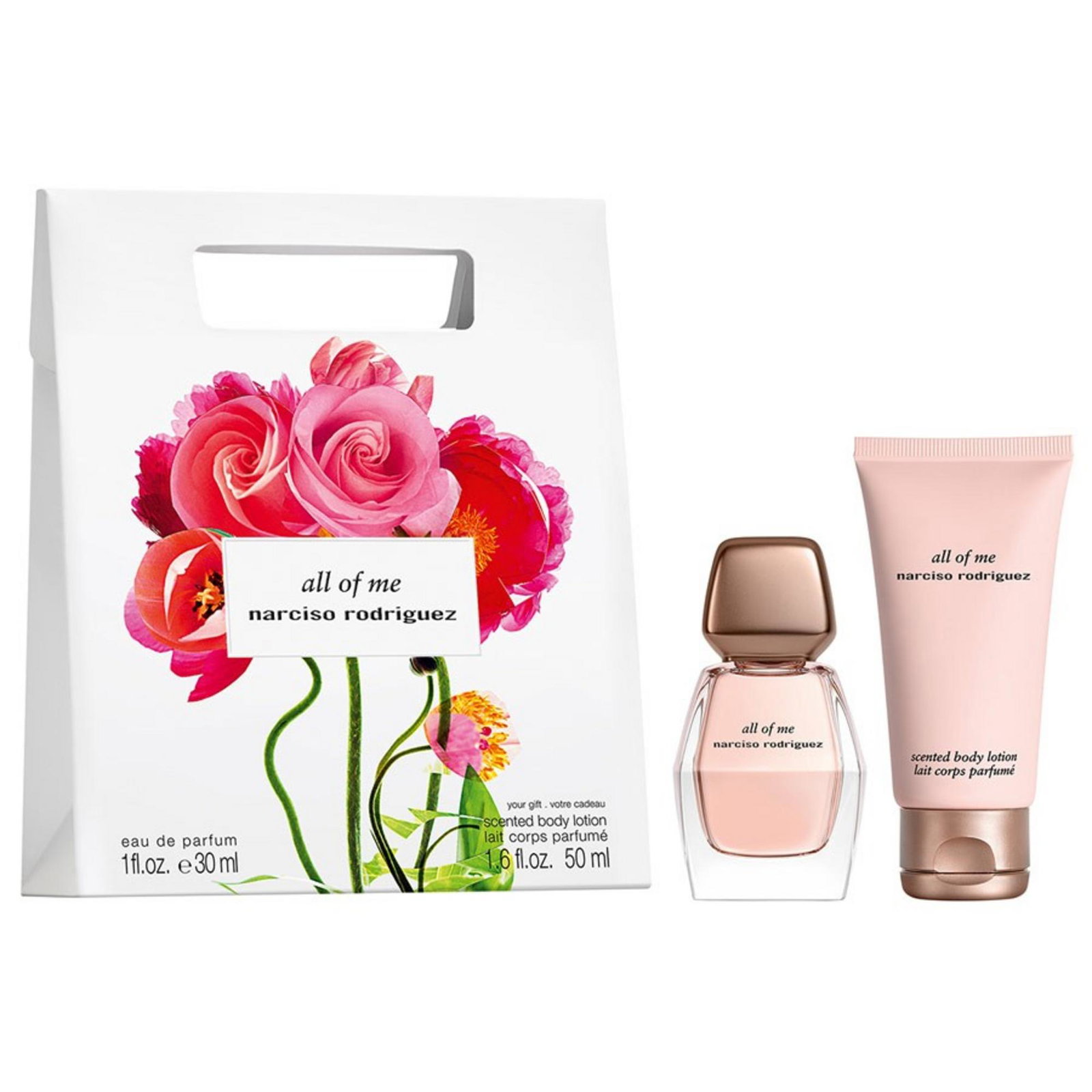 Komplekt Narciso Rodriguez: All Of Me EDP 30 ml + All Of Me Hydrating Body Lotion 50 ml