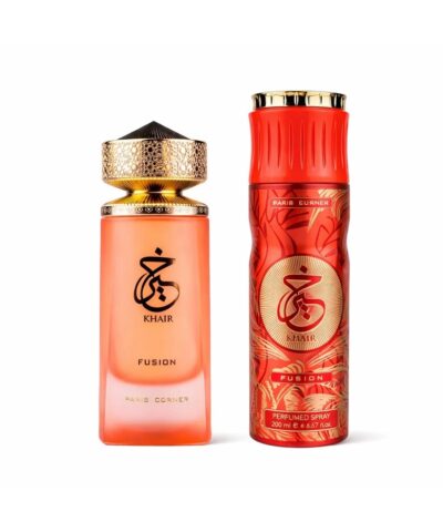 Komplekt Paris Corner: Khair Fusion EDP 100 ml + Khair Fusion Deodorant spray 200 ml