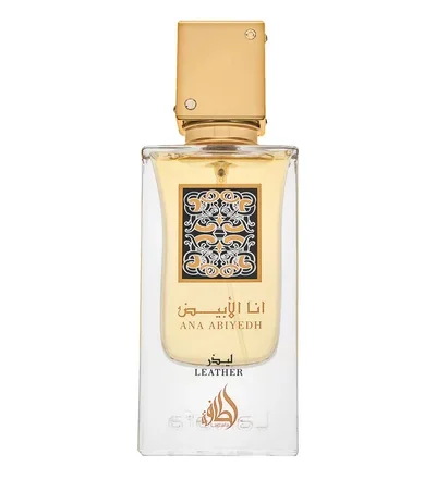 Lattafa Ana Abiyedh Leather EDP 60 ml kvepalų buteliukas