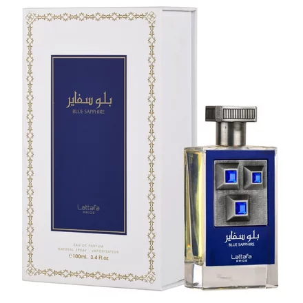 Lattafa Pride Blue Sapphire EDP 100 ml parfüümipudel, teine vaade