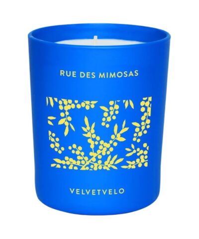 Velvetvelo, Rue Des Mimosas, Lõhnaküünal, 185 g kvepalų buteliukas