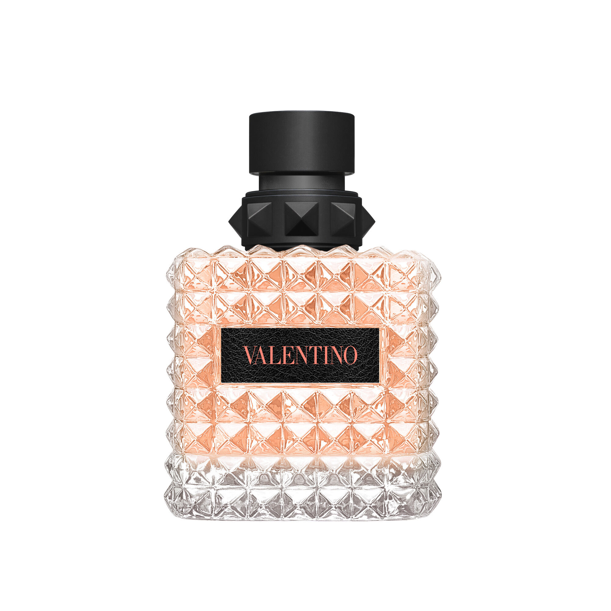 Valentino Donna Born In Roma Coral Fantasy Eau de Parfum 100 ml korallivärvi pudel oranži kirjaga