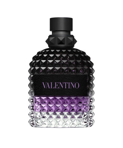 Valentino Uomo Born In Roma Purple Melancholia Eau de Toilette 100 ml lilla rombikujuline pudel