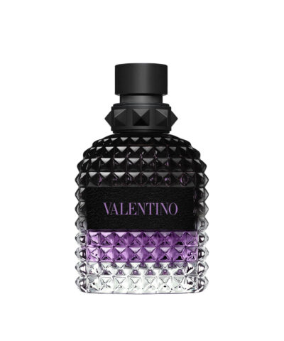 Valentino Uomo Born In Roma Purple Melancholia Eau de Toilette 50 ml lilla rombikujuline pudel